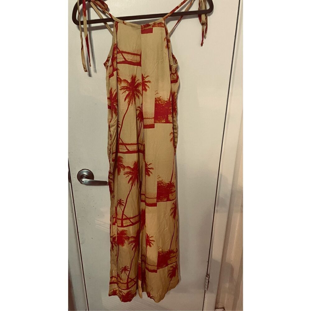 Urban Outfitters Tropical Palm Tree Romper Womens SZ 4 New - Picture 8 of 14